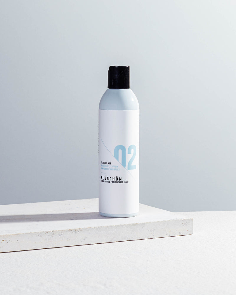 ELBSCHÖN 02 Shampoo mit Heidekraut, Koffein & Mineralienkomplex (Kräftiges / Coloriertes Haar)